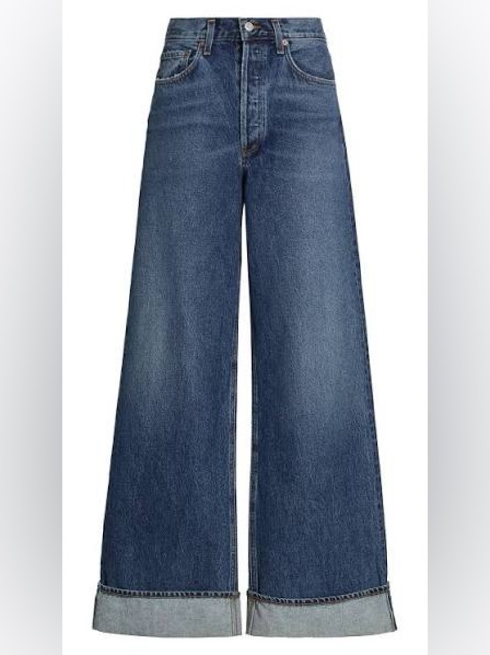 Agolde Dame Cuffed Jeans